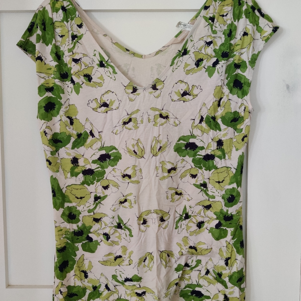 V-neck jersey shirt